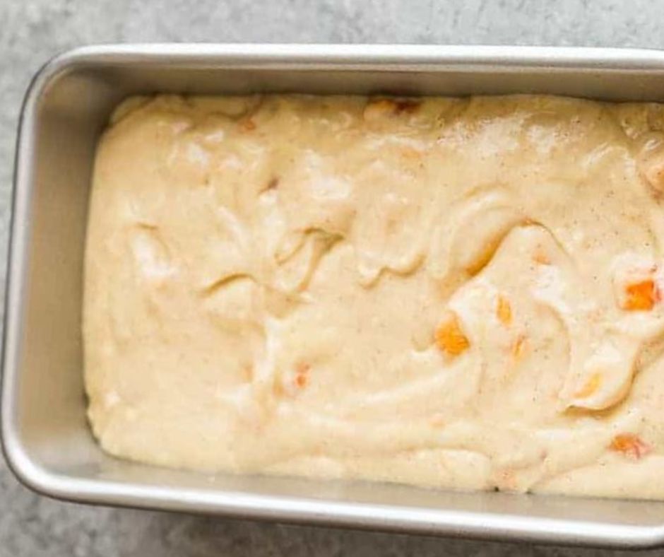 Luscious Fusion Peaches & Cream Cheese Loaf EASY TO COOK