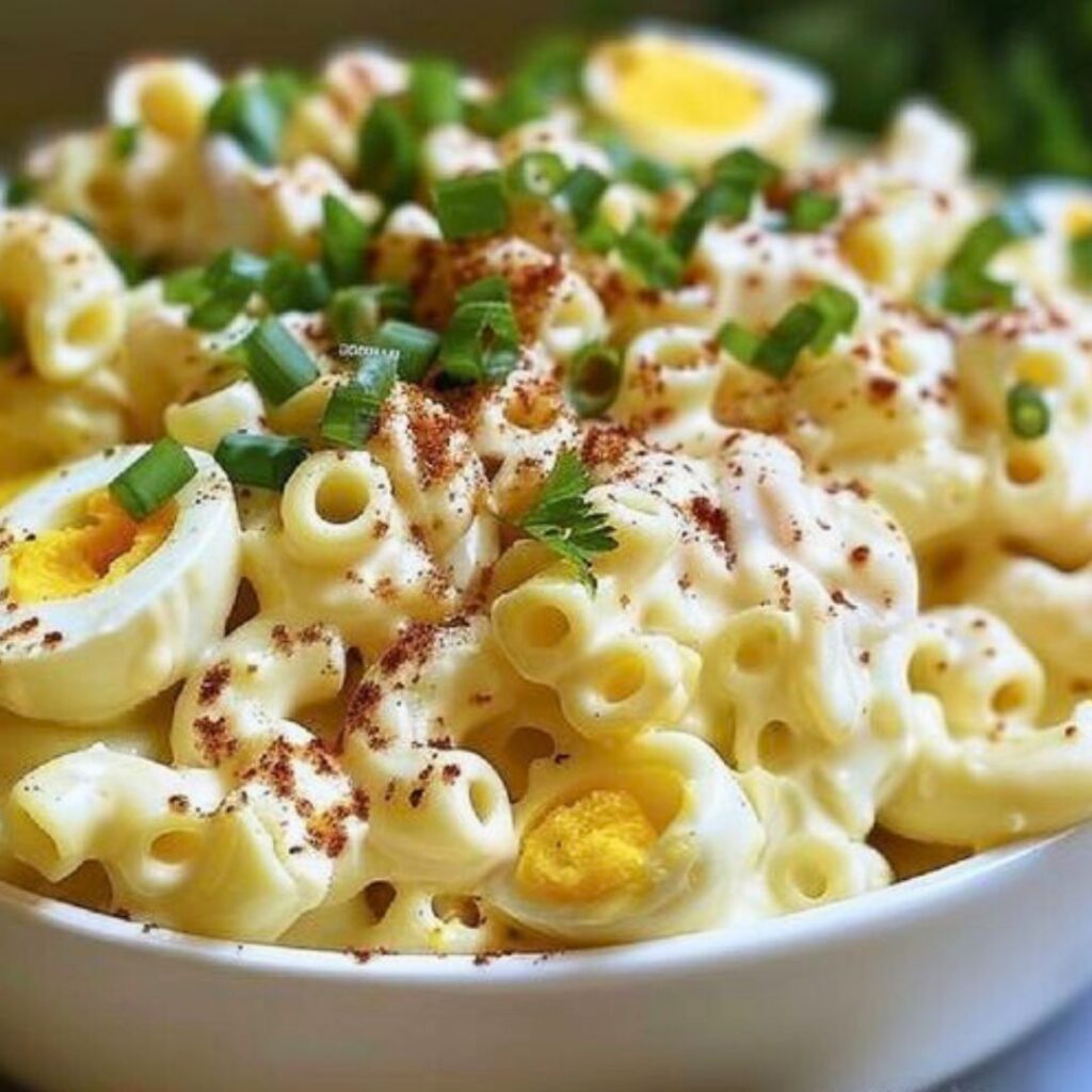 Deviled Egg Pasta Salad Recipe - EASY TO COOK