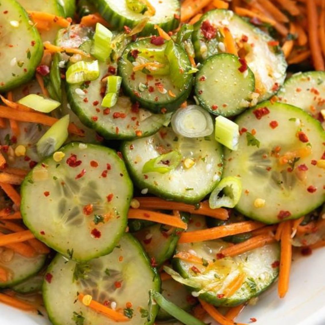 Refreshing Cucumber and Carrot Salad: A Crisp and Vibrant Delight