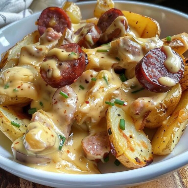 🧀 Cheesy Ranch Potatoes and Smoked Sausage Recipe 🍖 - EASY TO COOK