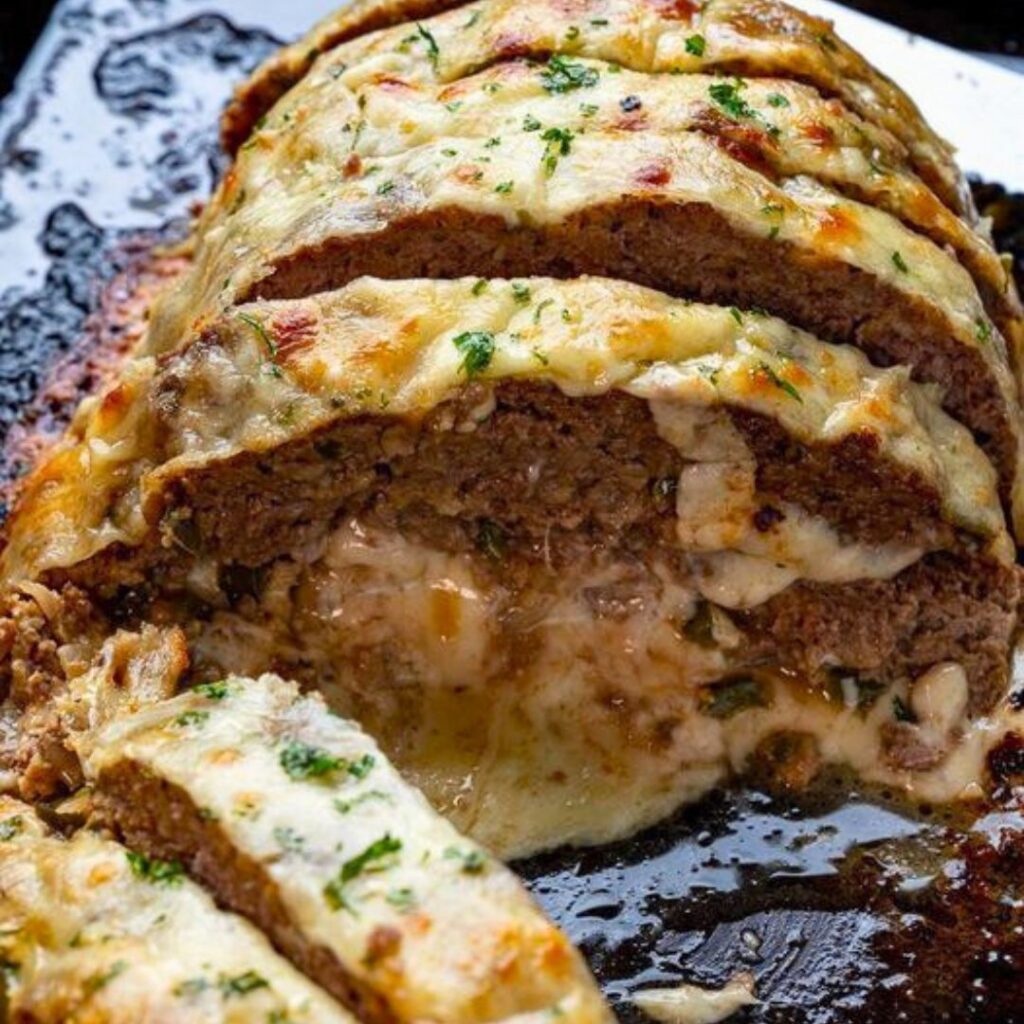 🥩🧀 Philly Cheesesteak Meatloaf 🧀🥩 - EASY TO COOK